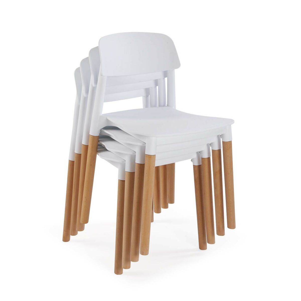 Stol Versa Vit 45 x 76 x 42 cm (4 antal)